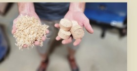 Sawdust Briquettes